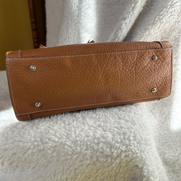 Dooney and Bourke brown leather tassel tote 👜 - Picture 4 of 12